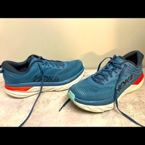 HOKA Men’s Bondi 7 Running Shoes- Size 10.5